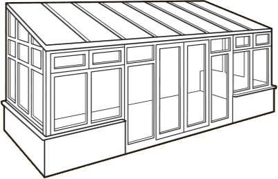 Lean-To Conservatory