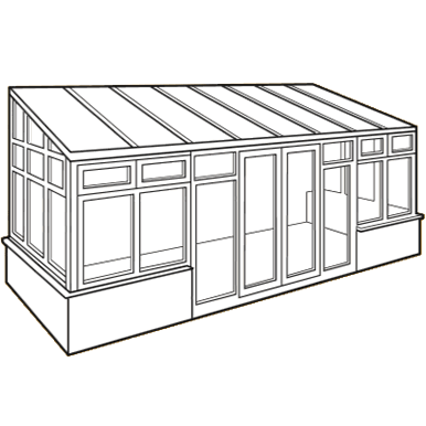 Lean-To Conservatory